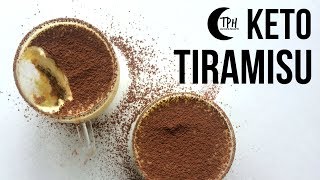 Keto Tiramisu  LowCarb Tiramisu Recipe  SugarFree Mascarpone Espresso Dessert [upl. by Maillliw]