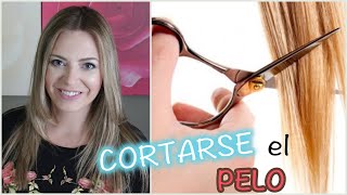 ✂️Cómo CORTAR el pelo EN CASA ✂️ CORTARSE el PELO 1 misma FÁCIL [upl. by Aerised883]