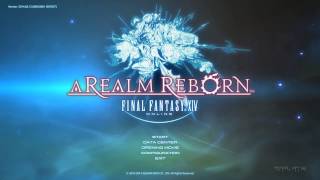 Final Fantasy XIV A Realm Reborn  Login Screen and Music Extended 1080p HD [upl. by Madriene]