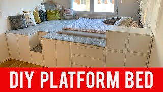 IKEA DIY HACK  Platform Bed [upl. by Are382]