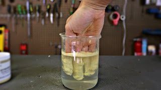 Lycopodium Powder on Water  Science Experiment [upl. by Aryahay595]