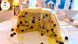 How to Make Spotted Dick  Sponge Pudding Recipe [upl. by Robinette]