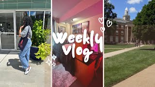 HOWARD UNIVERSITY OFFICIAL DORM TOUR August Recap Natalee Suggs [upl. by Ademordna]