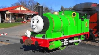 Percy The Small Engine Crossing Paradise Lane [upl. by Rabin]