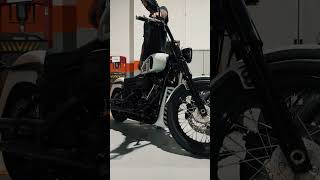 ¡NO APTO PARA SENSIBLES 🔊😱 HARLEY DAVIDSON STREET BOB 🧡 harleydavidson [upl. by Ruckman291]