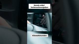 Honda eNy1 Verbrauchsangaben im Alltag – So sparsam fährst du wirklich 🚗✨ honda hondaelectric [upl. by Nalon]