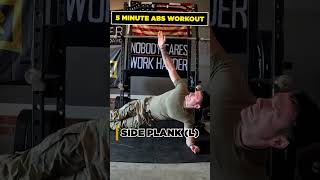 5mins Abs  Follow Along Workout [upl. by Hughett]