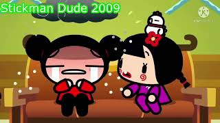 Pucca crying over Garu  Coffin dance cover Astronomia [upl. by Aneliram257]