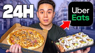 JE MANGE UBER EATS PENDANT 24H extrême [upl. by Phillane225]