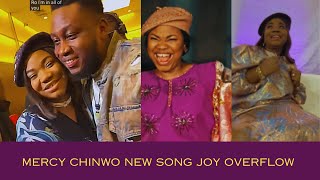 MERCY chinwo SPOKE IN TONGUES COUNTESSLY DURING NEW SONG IS OUT JOY OVERFLOW [upl. by Ymor]