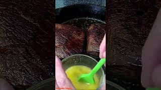 Turn a Lean Bottom Round Rump Roast into two Tender Juicy Steaks shorts steakcooking [upl. by Ycnaf]