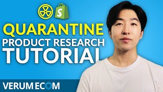 How To Find Winning Products During Quarantine  Dropshipping 2021 [upl. by Bravin953]