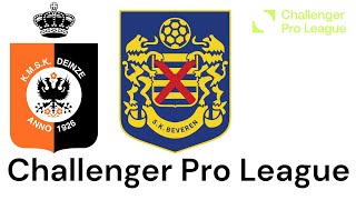 KMSK Deinze  SK Beveren Challenger Pro League  03112024 [upl. by Llenram848]