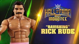 quotRAVISHINGquot RICK RUDE JOINS THE WWE HALL OF FAME CLASS OF 2017 [upl. by Enneiluj]