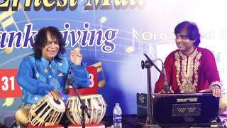 Ustad Tari Khan and Suleman Amanat on Lehra Roopak Taal7beats solo IGM MUSIC COLLEGE 2023live [upl. by Cuttler]