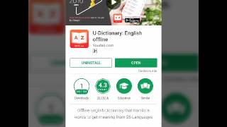 Offline English Dictionary that translate words to get meaning from 26 Languages [upl. by Cavallaro]