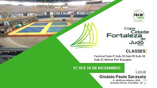 COPA CIDADE DE FORTALEZA DE JUDO 2023  SABADO [upl. by Dlareg]