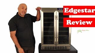 Edgestar Wine Cooler Review  The Best Dual Zone Built in Under Counter Wine Cooler [upl. by Linskey583]