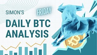 Friday Bitcoin Price action [upl. by Salocin539]