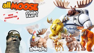 MOOSE combo part1 Animash gameplay cute animal merge [upl. by Anazus735]