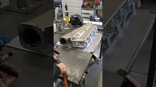 5 Rotor Intercooler Plenum Air Flow Test automobile carpart 5rotor [upl. by Gnoz73]