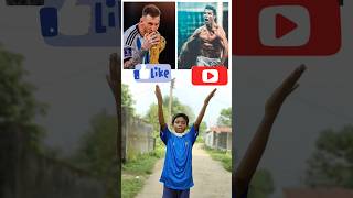 New best football player messi vs ronaldo football shorts messi ronaldo ⚽⚽ [upl. by Dryden]