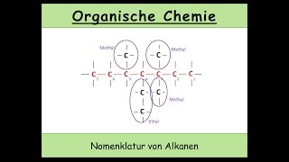 Nomenklatur von Alkanen IUPAC  Halogenalkane  Organische Chemie 5 [upl. by Atilam748]