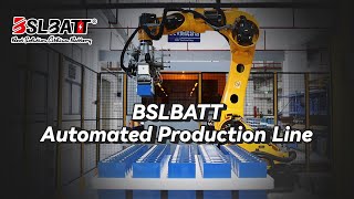 BSLBATT lithium iron phosphate square module and battery pack PACK automatic assembly line [upl. by Ingaberg340]