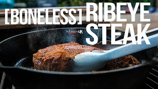 How to Cook the Best Ribeye Steak  SAM THE COOKING GUY 4K [upl. by Elvie]