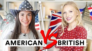 BRITISH vs AMERICAN ENGLISH  Accent amp Vocabulary Comparison [upl. by Worden602]