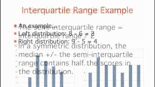 Summarizing Distributions Measures of Variability [upl. by Sivehc]