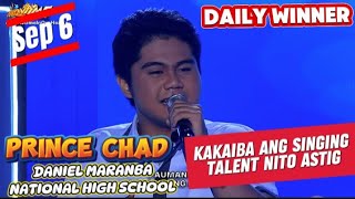 TAWAG NG TANGHALAN DAILY WINNER PRINCE CHAD showtimeonlineu [upl. by Hi4]