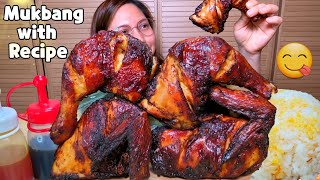 CHICKEN INASAL SA AIR FRYER  Mukbang Philippines [upl. by Garmaise]