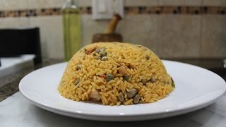 How to make Puerto Rican Arroz con Gandules [upl. by Hall]