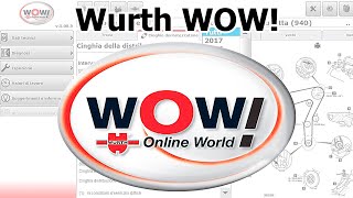 Обзор программы Wurth WOW для диагностики авто AutoData на Русском языке [upl. by Lazor]