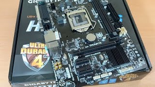 Bagianbagian Motherboard Gigabyte H81MDS2  Intel Gen 4 LGA1150 DDR3 [upl. by Ydollem]