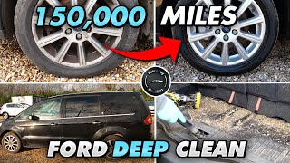 Surviving the Filth Deep Cleaning a 150000 Mile Ford Galaxy [upl. by Airrej]