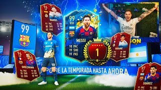 ME TOCA MESSI TOTS 99 EN LAS RECOMPENSAS DE FUT CHAMPIONS  RECOMPENSA TOP 1 DEL MUNDO  FIFA 20 [upl. by Hamforrd]