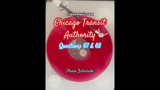 CHICAGO Questions 67 amp 68 red vinyl fridaymusic chicagoband chicago new music rock vinyl pop [upl. by Linzy]