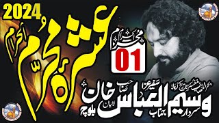 1 Muharram 2024 Majlis  Zakir Sardar Waseem Abbas Baloch  Ashra Muharram Al Haram 1446 Hijri [upl. by Rapsag147]