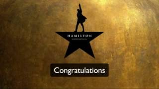 Congratulations  Hamilton Lyrics [upl. by Huckaby]