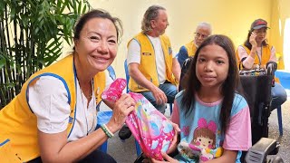 Lions club in Bali organized a great kids day at Kolewa foundation [upl. by Andria]