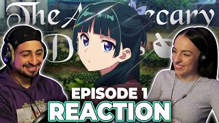 The Apothecary Diaries is AMAZING Episode 1 REACTION [upl. by Ayatal749]