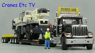 Diecast Masters International HX520  XL 120 Trailer by Cranes Etc TV [upl. by Lyndell]