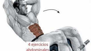 Abdominales en 8 Minutos 4 Ejercicios Para El Abdomen Entrenamiento [upl. by Barbuto]