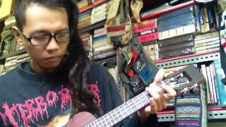 Cinta Pembodohan  Marjinal ukulele covermelody [upl. by Amal66]