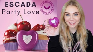 NEW ESCADA PARTY LOVE PERFUME REVIEW  vs CANDY LOVE vs FAIRY LOVE vs SHOW ME LOVE  Soki London [upl. by Ardni]