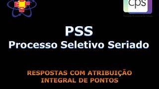 Vídeo Ilustrativo sobre o Sistema de Somatório das questões do PSSUEPG [upl. by Haidabej]