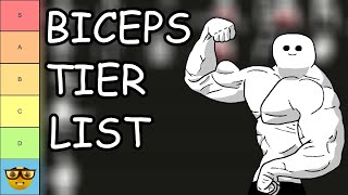 Biceps Exercise Tier List Simplified [upl. by Angelina]