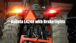 Kubota L4240 with Brake Lights [upl. by Rich506]